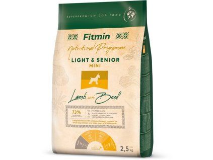 Fitmin Mini Light & Senior Lamb & Beef 1,8 kg