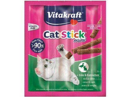 Vitakraft Cat pochoutka Stick mini Rabbit/Duck 3 × 6 g