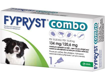 Fypryst Combo spot on pes 10-20 kg 1 × 1,34 ml