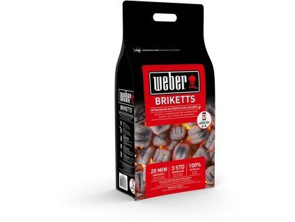 WEBER Grilovací brikety, 4 kg