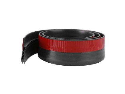 Samolepicí těsnění pod dveře 1m x 5 cm černé