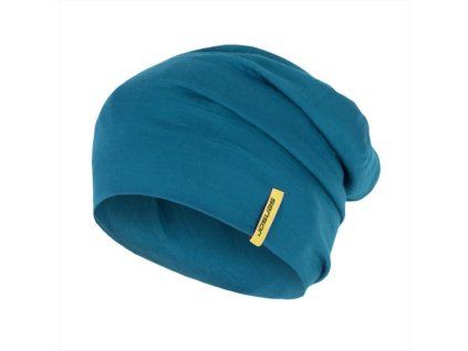 Čepice SENSOR Merino Wool modrá, velikost M
