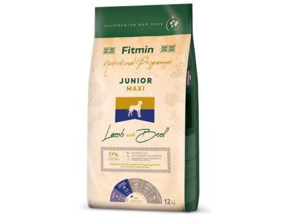Fitmin Dog Maxi Junior Lamb & Beef 12 kg