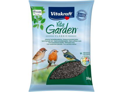 Vitakraft Vita Garden Classic slunečnice černá 3 kg