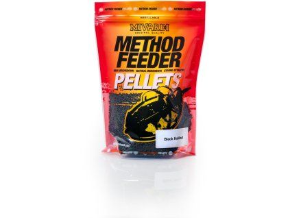 Mivardi Pelety Method Black halibut 750 g 2,8 mm