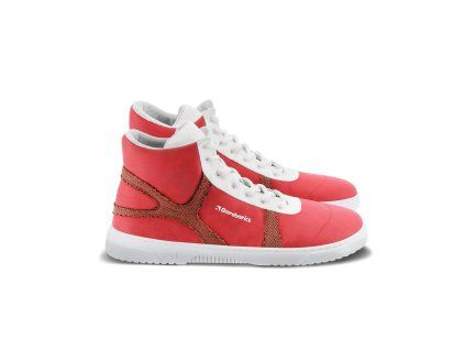 Barefoot tenisky Barebarics Hifly - Red & White, velikost 42