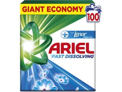 ARIEL+ Fresh Air 5,5 kg (100 praní)