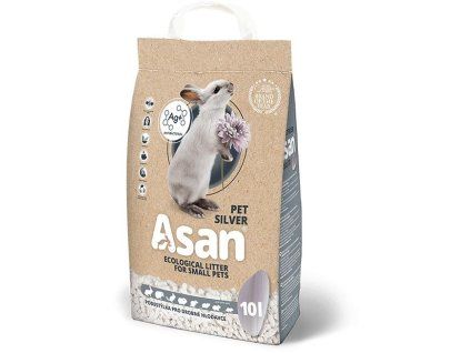 Asan podestýlka Pet Silver 10 l