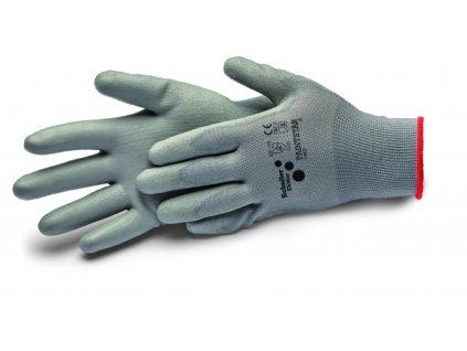 SCHULLER Rukavice PAINTSTAR GREY šedé vel. 8/M