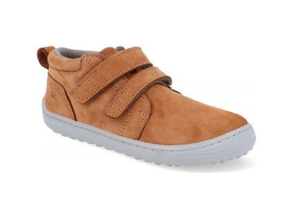 Dětské barefoot boty Play - Cognac, velikost 30