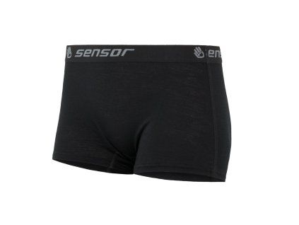 Dámské kalhotky SENSOR MERINO ACTIVE, černá, velikost L