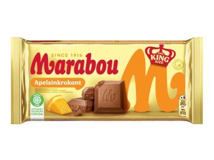 Čokoláda Marabou Apelsinkrokant 170 g