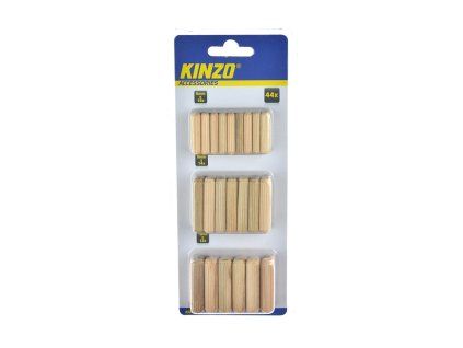 Spojovací dřevěné kolíčky KINZO 44ks