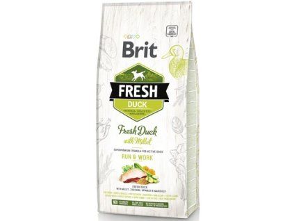 Granule pro psy Brit Fresh Duck Active 12 kg