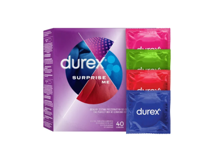 Durex Surprise Me kondomy 40 ks