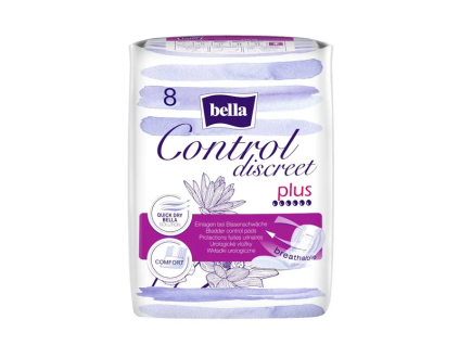 Urologické vložky Bella Control Discreet plus 8 ks