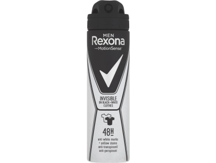 Antiperspirant Rexona Men Invisible Black + White 150 ml