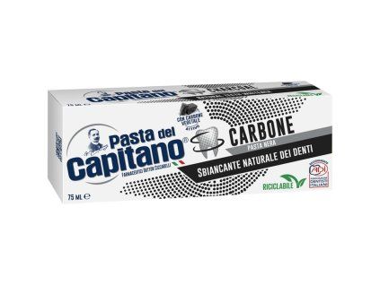 Zubní pasta Pasta del Capitano Carbone 75 ml