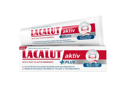 Zubní pasta Lacalut Aktiv Plus 75 ml