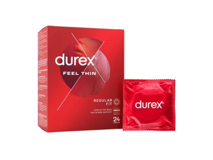 Kondomy Durex Feel Thin 24 ks