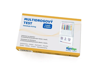 Multidrogový test z moči RightSign Biotest 1 ks