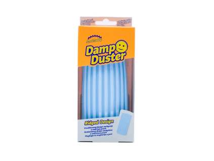 Houbička na utírání prachu Scrub Daddy Damp Duster 1 ks modrá
