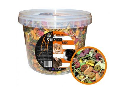 Super Mix pro hlodavce FINE PET 1,2 kg