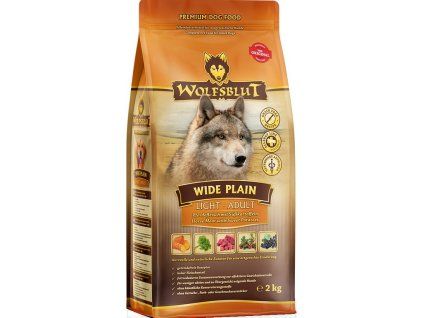Granule pro psy Wolfsblut Dog Adult Light Wide Plain 2 kg