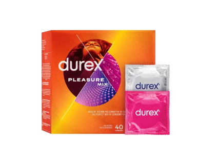 Kondomy Durex Pleasure Mix 40 ks