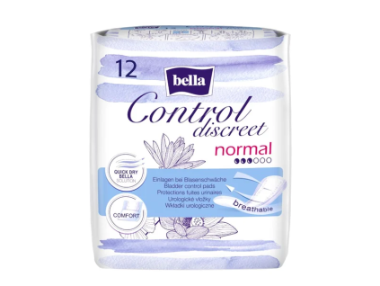 Urologické vložky Bella Control Discreet normal 12 ks