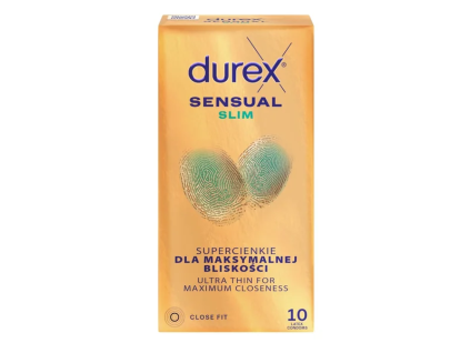 Kondomy Durex Sensual Slim 10 ks