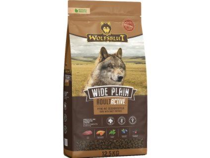 Granule pro psy Wolfsblut Dog Active Wide Plain 12,5 kg