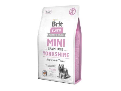 Granule pro psy Brit Care Mini Grain Free Yorkshire 2 kg