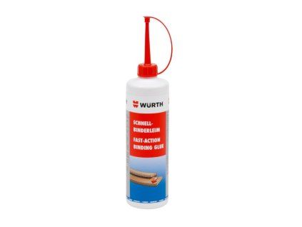 Rychle tuhnoucí lepidlo WÜRTH bílé 500 g