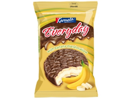Banánová sušenka s marshmallow krémem Everyday 30 g