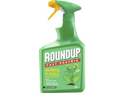Postřik na hubení plevelů Roundup Fast 1 l