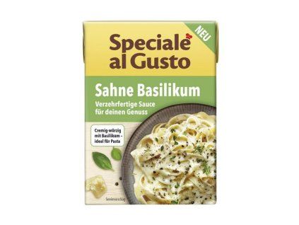 Smetanová bazalková omáčka Hengstenberg 400 g