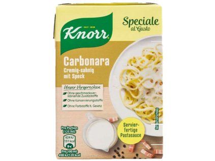 Omáčka na těstoviny Carbonara Knorr 370 g