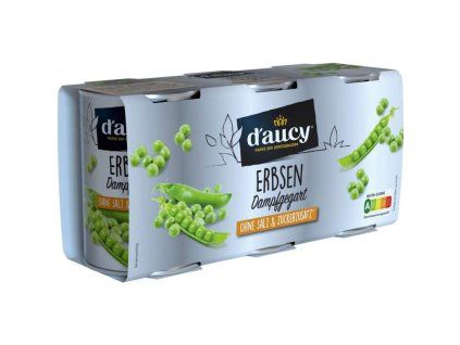 Dušený hrášek D'aucy 300 g