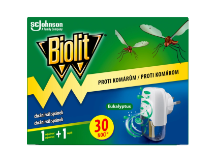 Elektrický odpařovač Eukalyptus Biolit 21ml