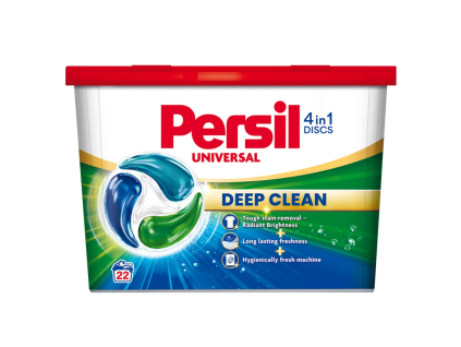 Prací kapsle Persil Discs 4v1 Universal (22 praní)