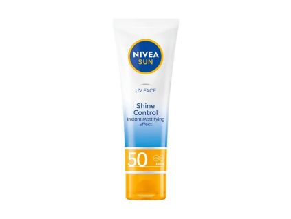 Pleťový krém Nivea SUN Shine Control SPF 50 50 ml