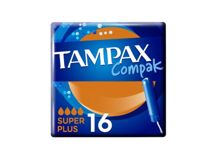 Tampony Tampax Compak Super Plus 16 ks