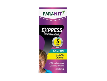 Šampon Paranit Express 100 ml +hřeben