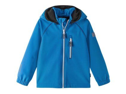 Dětská softshellová bunda Reima Vantti Cool blue, velikost 110