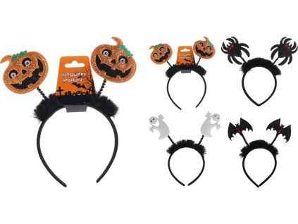 Halloweenská čelenka