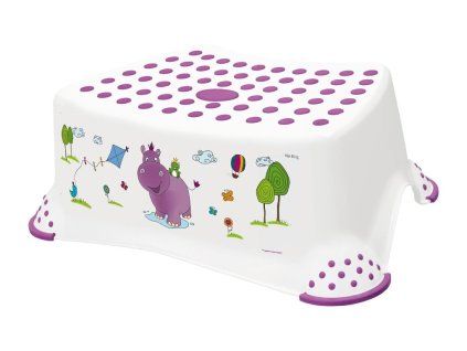 Dětská stolička HIPPO - bílá