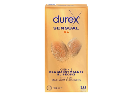 Kondomy Durex Sensual XL 10 ks