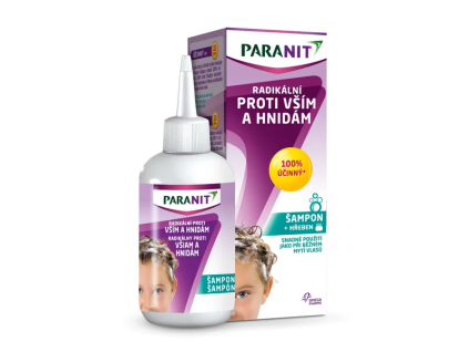 Radikální šampon Paranit 100 ml + hřeben
