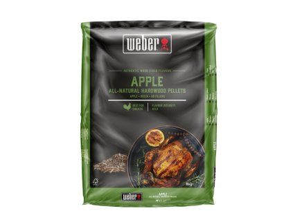 Dřevěné pelety jablko Weber 8 kg